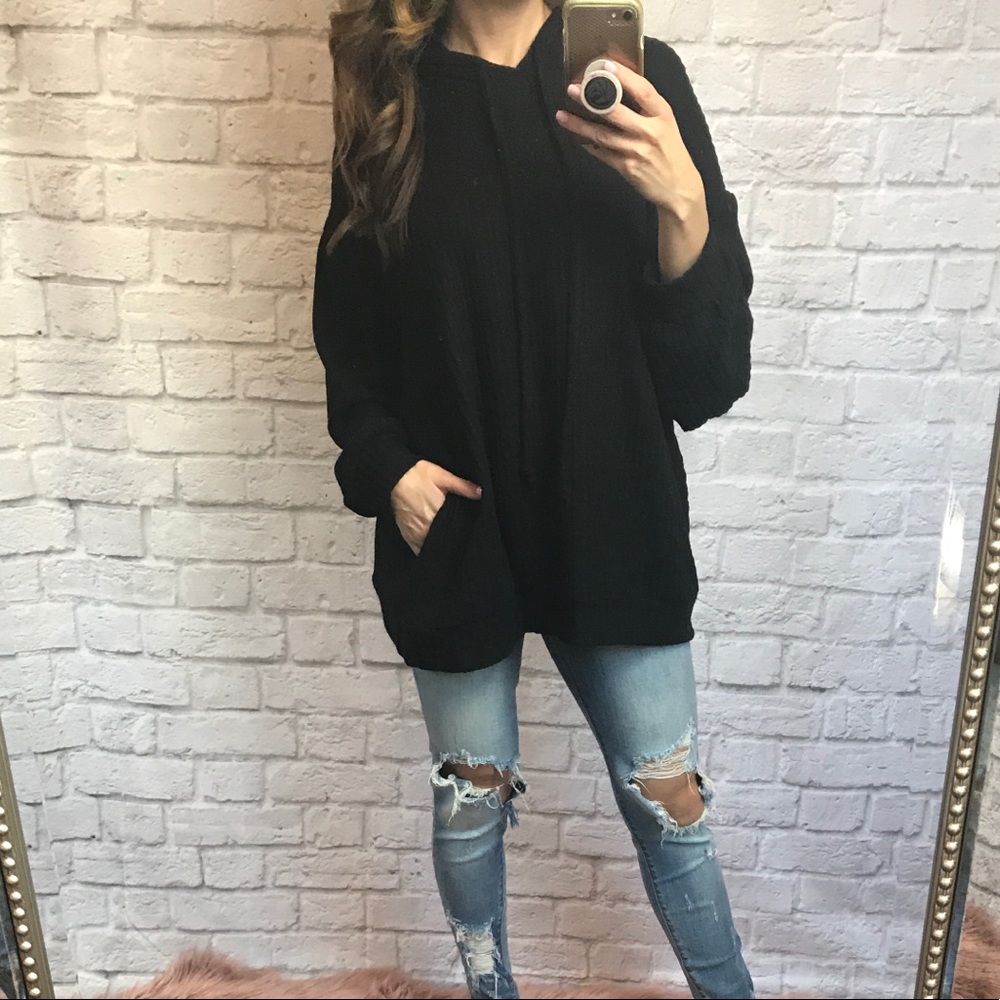 LAST ONE//RAINEE black hoodie